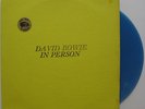 DAVID BOWIE In Person Blue Vinyl LP TMOQ