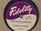 50S COUNTRY GUITAR BLUES CLARENCE LONDON  FIDELITY 3009  RARE  MINT- HEAR