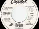 Beatles - Love Me Do/PS I Love You - PROMO 30th Anniversary issue w/Postcard