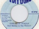 BOD (BOB) MARLEY & WAILERS - CONCRETE JUNGLE / HURTIN' INSIDE (TUFF GONG) HEAR