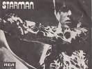 DAVID BOWIE-STARMAN/SUFFRAGETTE CITY-RARE ORIGINAL YUGOSLAV PS 45rpm 7'' 1972