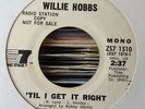 NORTHERN SOUL - WILLIE HOBBS - 'TIL I GET IT RIGHT (SOUND STAGE 7 DEMO) MECCA