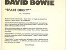 David Bowie - SPACE ODDITY - Spanish PROMO ONLY picture sleeve single - RARE