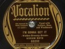 Hokum Boys (Casey Bill Weldon), Vocalion 03232, E+