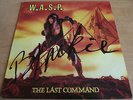 WASP   THE LAST COMMAND ** 1985 CAPITOL LP SIGNED.
