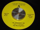 MORNING STARS he brought me LIFETIME RECORDINGS rare ROCHESTER black GOSPEL 45