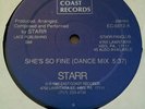 STARR-SHE'S SO FINE MODERN BOOGIE FUNK MINT CONDITION  1985