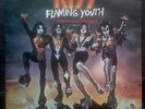 KISS 45 ps SPAIN 1976 Flaming Youth - TOP RARITY - PROMO STICKER