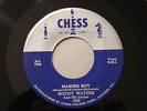 ORIG BLUES 45 Mannish Boy/Young Fashioned Way MUDDY WATERS Chess Silver Top 1602