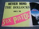 SEX PISTOLS - NEVER MIND THE B******S LP - Nr MINT- UK PUNK