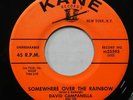 DAVID CAMPANELLA & DELLCHORD 45 Somewhere Over the Rainbow US '59 Doo Wop #H 689
