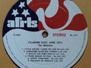 The Mothers (Frank Zappa) Fillmore East June 1971 / Jo Mama AFRTS Rare LP
