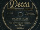 13pc78-Blues-Decca 48059 Pete Brown and Helen Humes