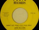 RARE Northern Soul GENE WILLIAMS Don't Let Your Love Fade Away FORTE 45-1111