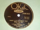LONNIE JOHNSON SPENCER WILLIAMS DEATH IS ON YOUR TRACK 78 RPM MINT