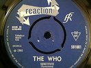 THE WHO Substitute c/w Circles 1966 UK 45 WITHDRAWN REACTION 591001 