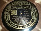 ELLA FITZGERALD & LOUIS ARMSTRONG Would you like to take a walk 78 Brunswick