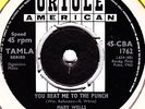 MARY WELLS - YOU BEAT ME TO THE PUNCH,  UK ORIOLE 1796