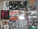 12 Punk LPs G.B.H. D.O.A. Kansan Uutiset Propaganda T.S.O.L. Disorder Crass Expl