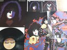 KISS - SET OF 4 SOLO-LPs FROM MEXICO (INCLUDING ALL 4 MEXICAN POSTERS) - RARE