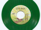 Rolling Stones Green Vinyl 45 London Ruby Tuesday- Lets Spend No Sleeve VG Cond.