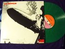 LED ZEPPELIN-FIRST-SPANISH COLOR GREEN VINYL  MINT CONDITION