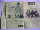 OUTCASTS,JUST ANOTHER TEENAGE REBEL,Good Vibrations GOT 3 single,yellow poster.