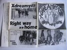 XDREAMYSTS,RIGHT WAY HOME,original Good Vibrations GOT 5 single,poster sleeve.