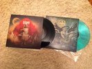 EISLEY - 2 LP Albums Currents & The Valley - Teal & Green Colored Vinyl Like New