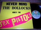SEX PISTOLS - NEVER MIND LP GERMANY ORIG 1ST PRESS 1977 PUNK VERY RARE EX+
