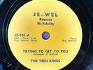 TEEN KINGS 78 RPM Roy Orbison JE-WEL 101 JEWEL Ooby Dooby 1956 RARE ROCKABILLY