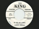 RARE Northern Soul Charles Spurling 'She Cried Just A Minute' King LabelDJ 45 M-