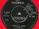THE BLUE ACES*THAT'S ALL RIGHT*MOD*BEAT*DANCER*LISTEN TO IT