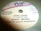 Barry Brown Give Love Coxsone Dodd Rare Killer Roots 10