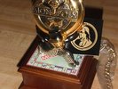 Monopoly Franklin Mint GOLD Pocket Watch 