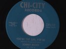 rare Soul 45 JOHNNY MOORE you're the girl for me CHI-CITY Listen