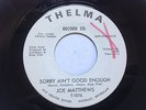 NM PROMO NORTHERN SOUL 45/ JOE MATTHEWS 