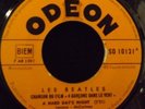 BEATLES ODEON10121   A HARD DAY'S NIGHT  VG+  $75.00  (FRENCH)