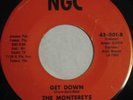 MONTEREYS Get Down NGC - RARE FLORIDA FUNK SOUL BREAKS 45 LISTEN