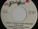 NANCY BUTTS I Want To Hold Your Hand Baby FLAMING ARROW - NORTHERN SOUL 45 M-