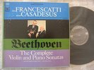 FRANCESCATTI - CASADESUS - BEETHOVEN - Violin Sonatas - COLUMBIA 4 Lp Set Nm 1st