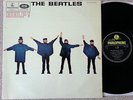 BEATLES   HELP   1965 YELLOW PARLOPHONE Mono LP early press EX