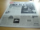 JETHRO TULL Thick As A Brick UK 1972 `Great AUDIO`RARE TOP NEWSPAPER SLVE` MINT-