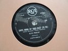 Elvis Presley -Silent Night/Santa bring my baby back -Rare South Africa 78 RPM