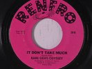 RARE GEMS ODYSSEY: It Don't Take Much / Touchdown 45 rare Soul