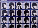 THE BEATLES - A Hard Day's Night - yellow/black  Parlophone - India 1964 - Mono