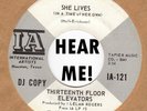 60's GARAGE PUNK/PSYCH: THIRTEENTH FLOOR ELEVATORS-She Lives IA - PROMO-MONO