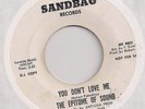THE EPITOME OF SOUND : You Don't Love me (Sandbag) ORIG. Northern Soul 45 LISTEN