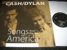 Johnny Cash/Bob Dylan–Songs From The Real America RARE LP   NM