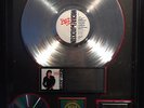 Michael Jackson BAD US RIAA Platin Music Award goldene Schallplatte